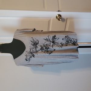 Gray Jeweled T-Shirt from Simply Vera